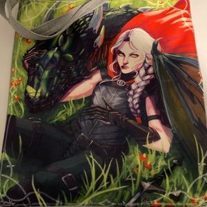 Zippered book tote Throne of glass